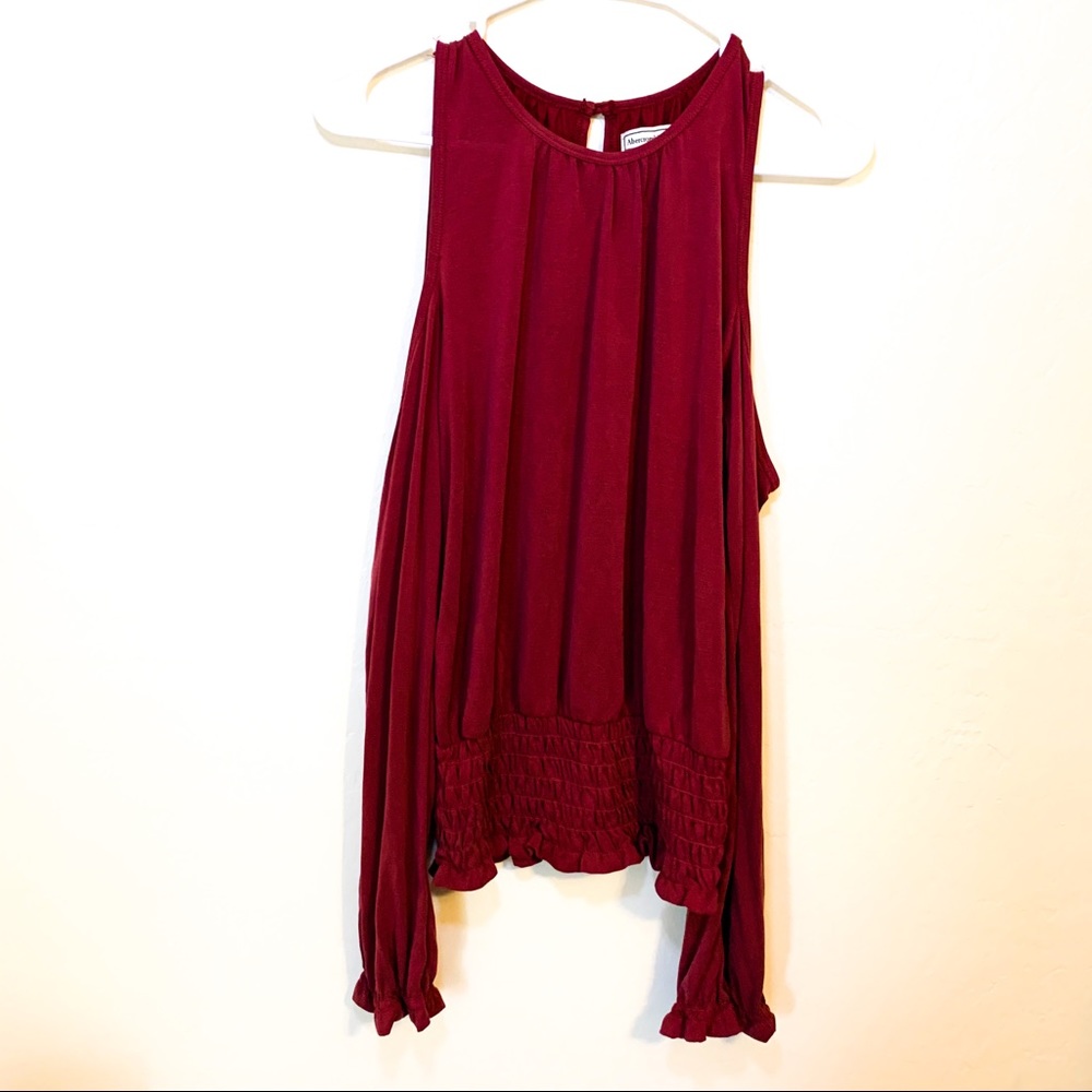 Abercrombie & Fitch Long Sleeve Off Shoulder large